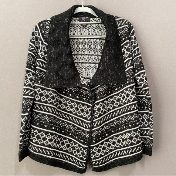 ☘️It’s Our time sparkly open cardigan size L - Picture 2 of 4